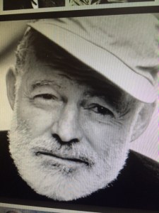 Ernest Hemingway, photo from Google images